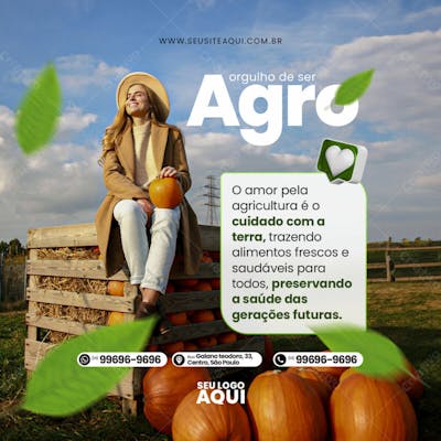 Feed Quadrado Agronegocio Agropecuaria Socail Media