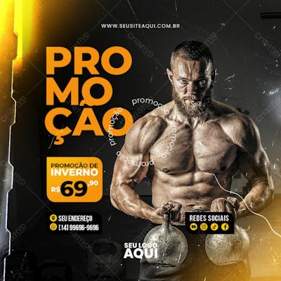 Academia , Crossfit, Fitness, Social Media