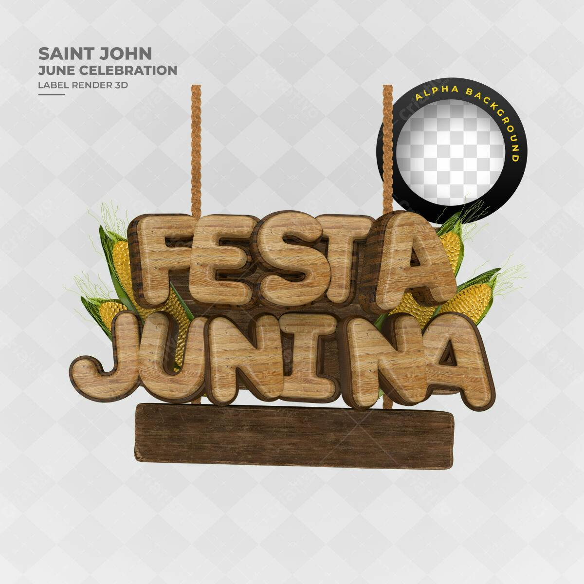 Banner Festa Junina PSD Editável