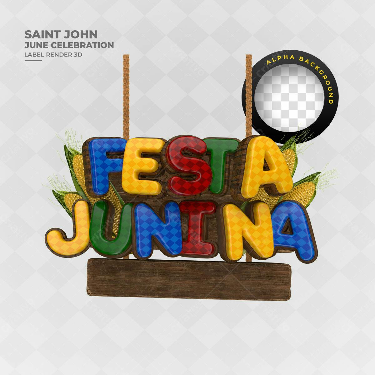 Banner Festa Junina PSD Editável