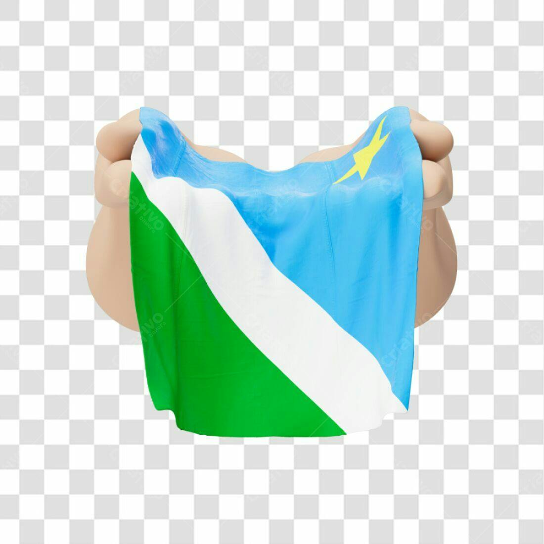 Bandeira de Sudão do Sul PNG com fundo transparente