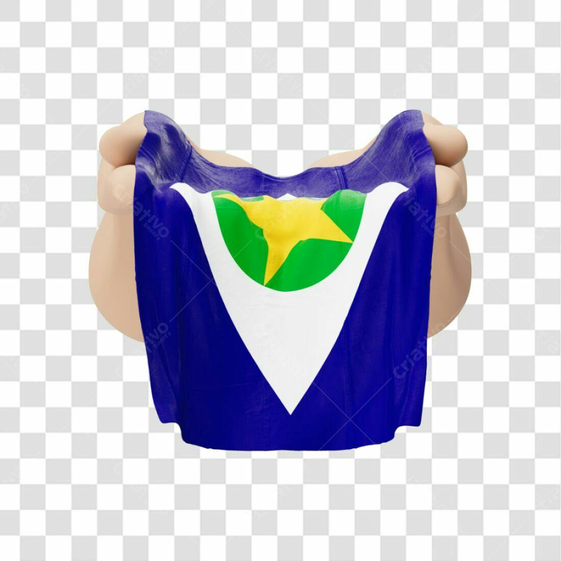 Bandeira de Ilha Norfolk PNG com fundo transparente