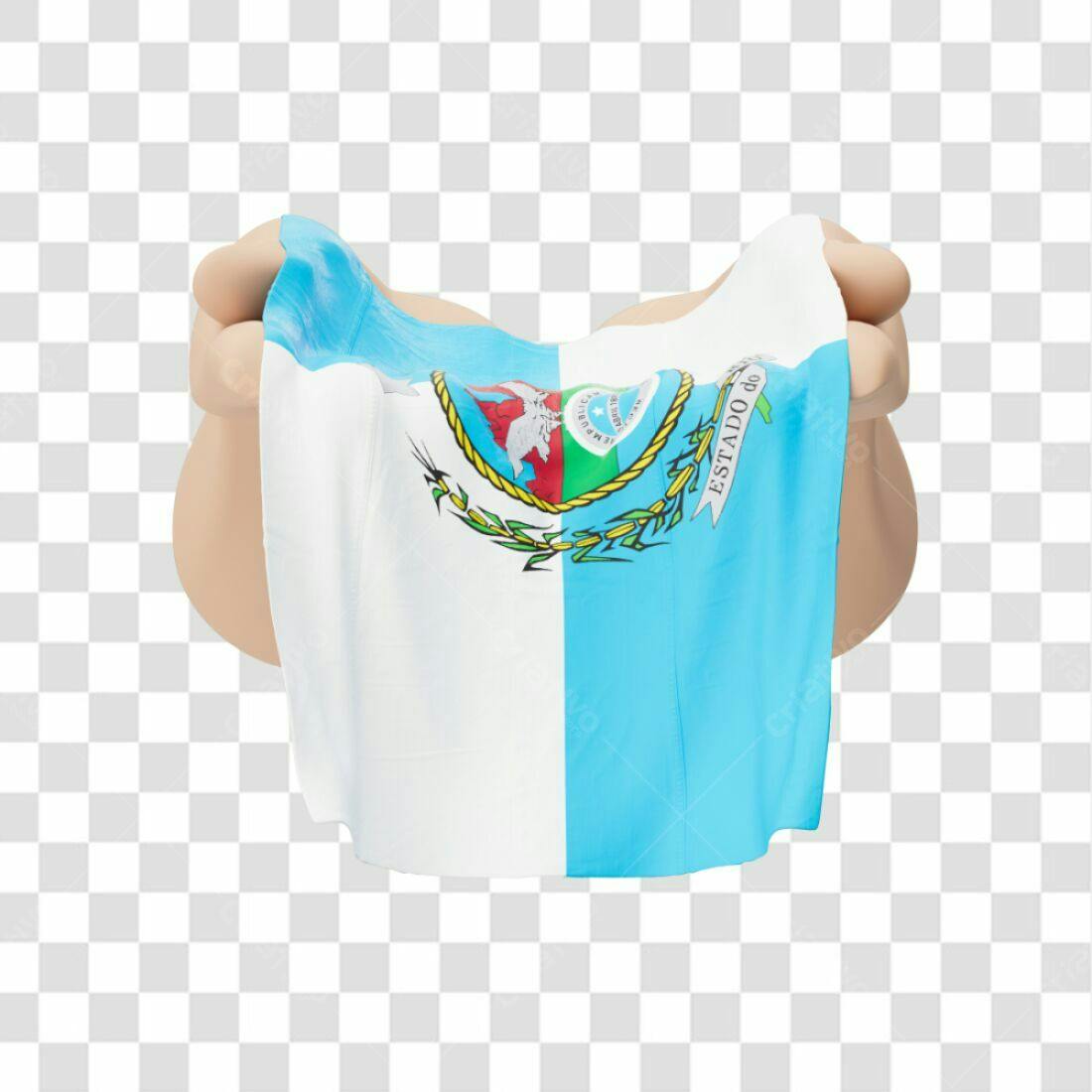 Bandeira Estado do Acre PNG com fundo transparente