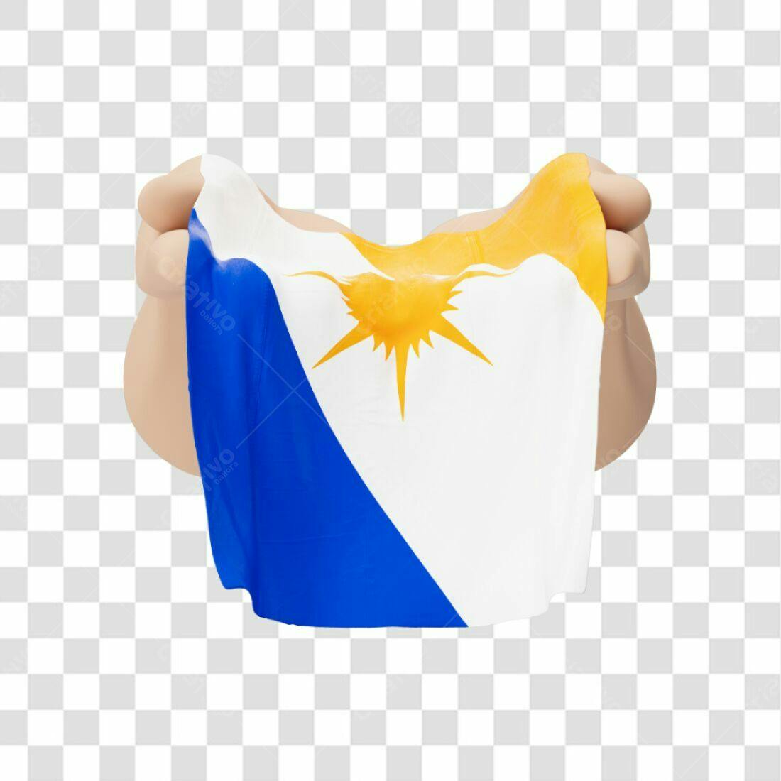 Bandeira PNG com fundo transparente Bandeira de Palau