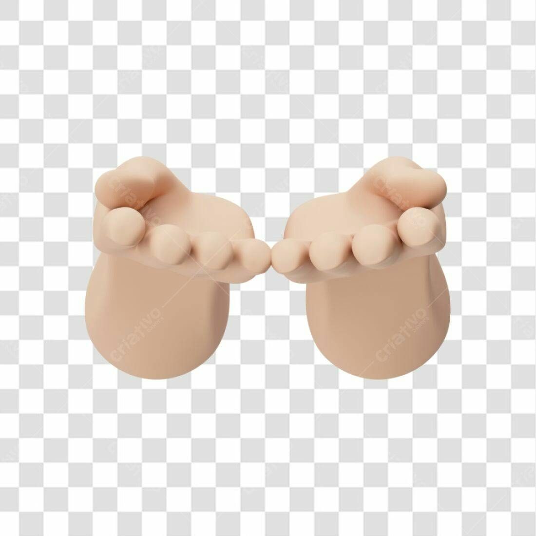 Icone Mãos Abertas PNG com fundo transparente