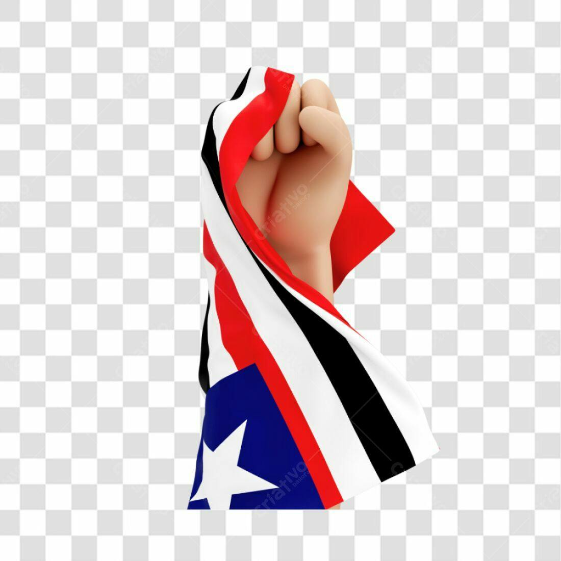 Bandeira PNG com fundo transparente