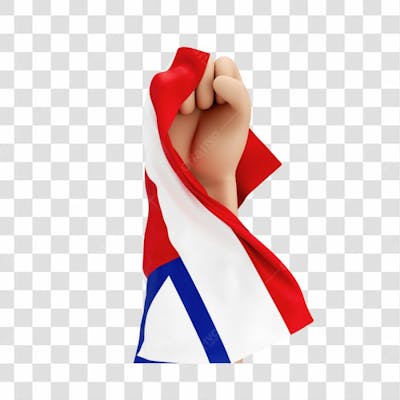 Mãos Com Bandeira Do Estado De Bahia Simbolizando Força Com Fundo Transparente