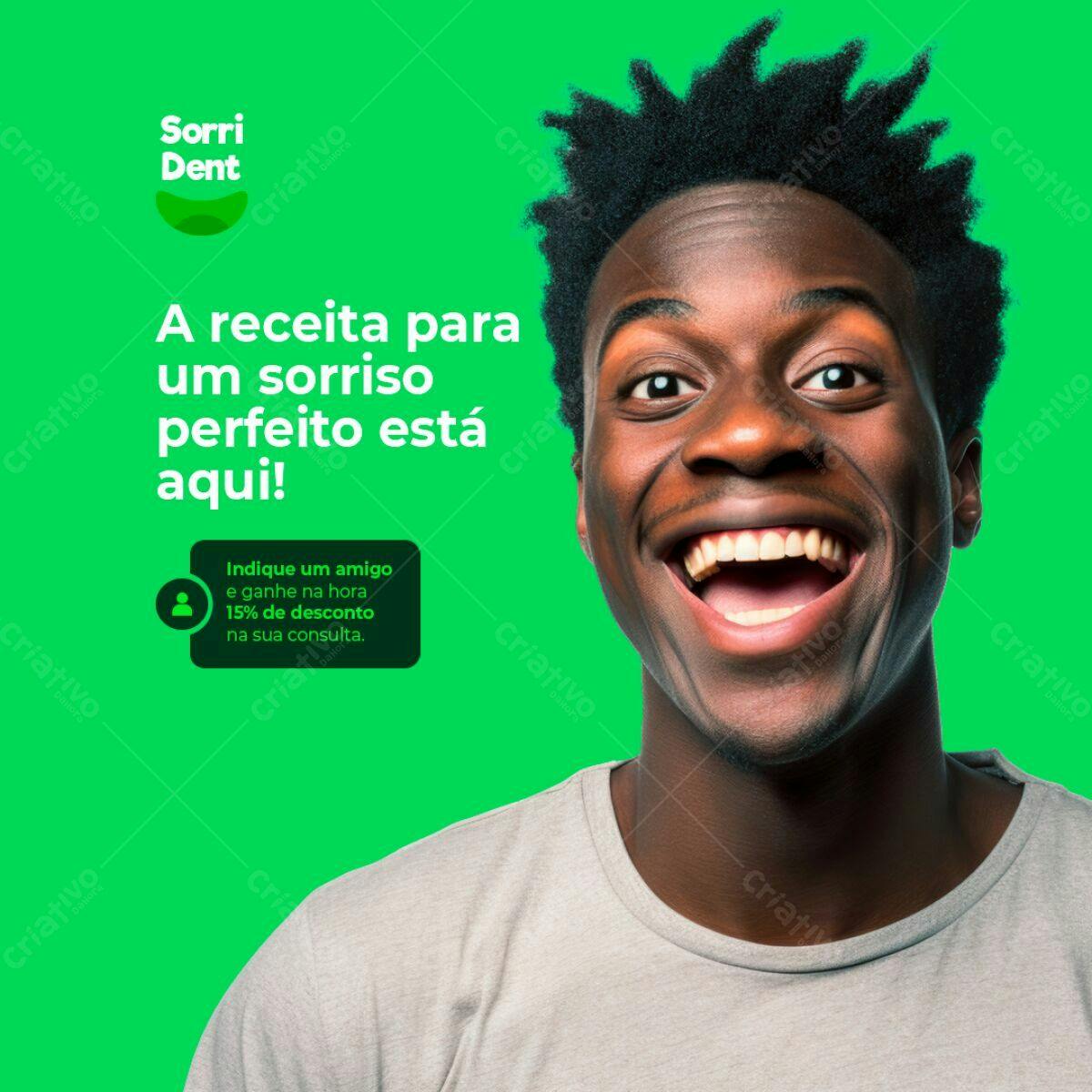 Post para Odontologia PSD Editável