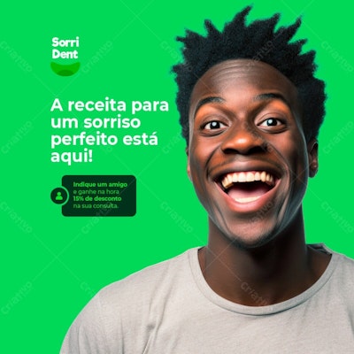 Post para Odontologia PSD Editável