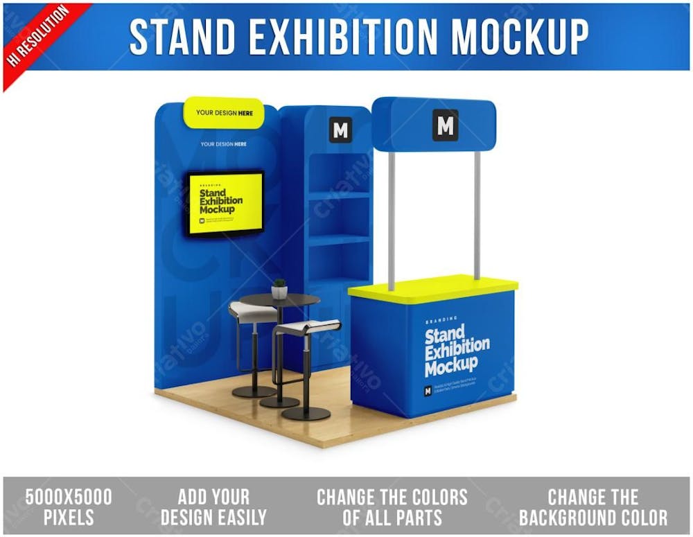 Estande De Exposição Mockup