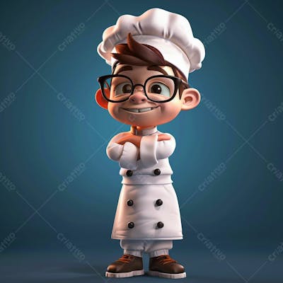 Grupomidojhouney.01_3D_Character_Design_Cartoon_Chef_Standing_W_Aa 59367C 93D 3 4C 22 978D 07Ee 8B 922078