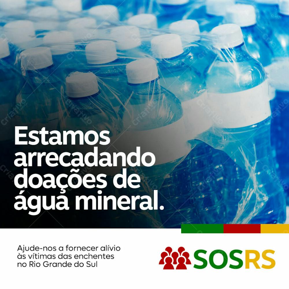 Rio Grande Do Sul Sos Doações De Água Mineral Rs Feed