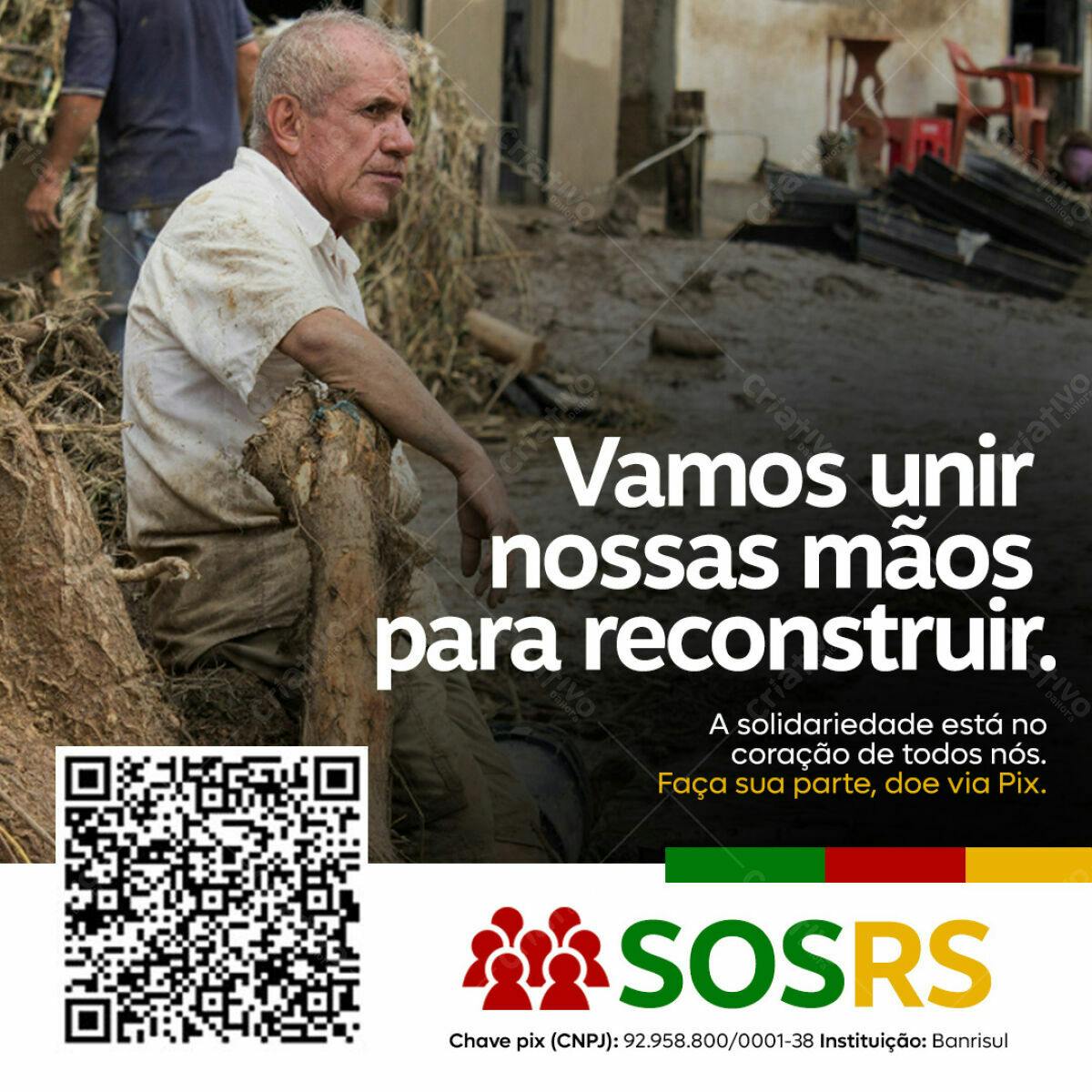 Flyer para Campanha de Doação PSD Editável