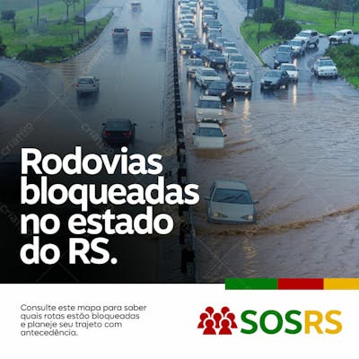 Rio Grande Do Sul Sos Rodovias Bloqueadas Rs Feed