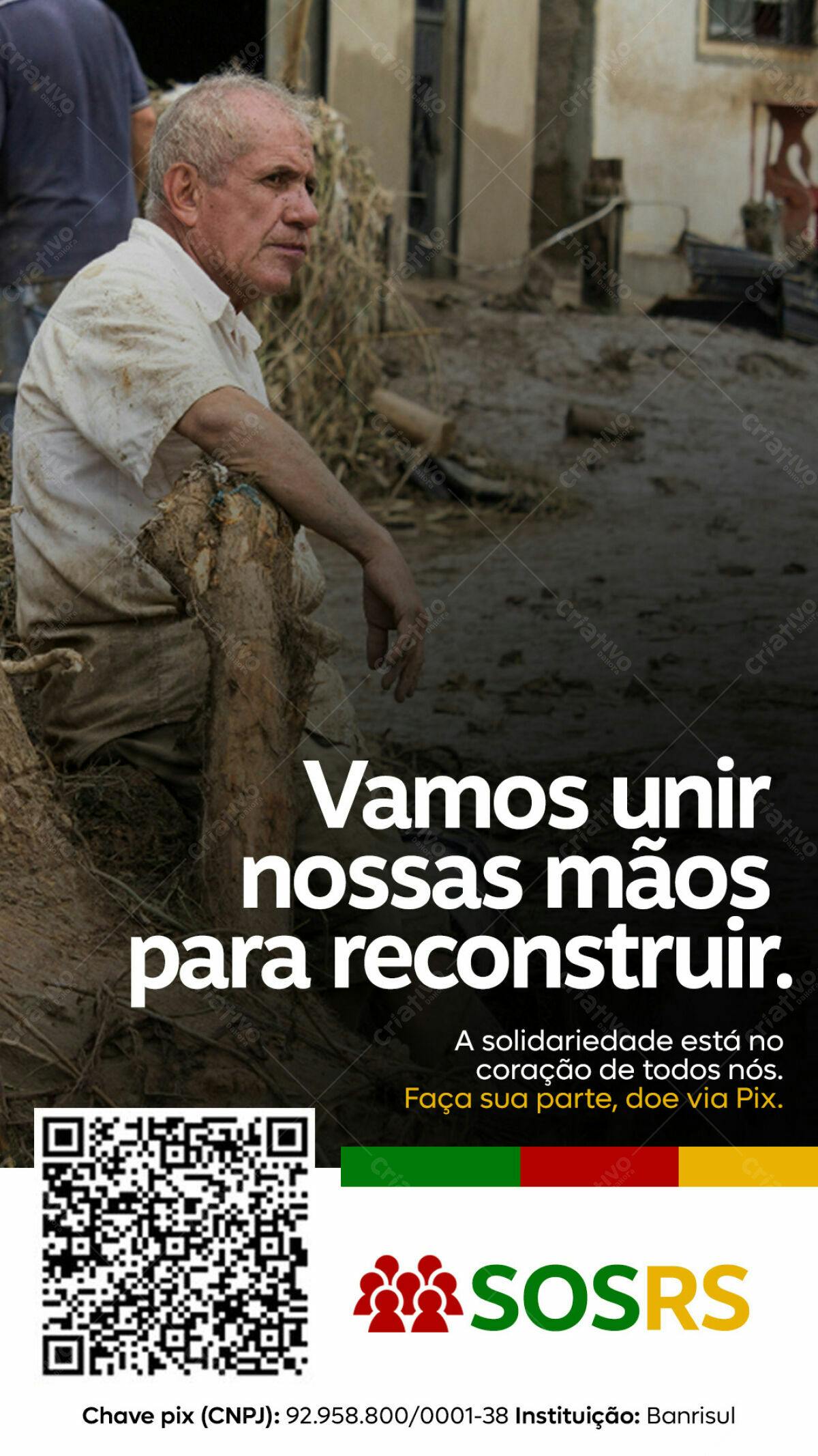 Flyer para Campanha de Doação PSD Editável