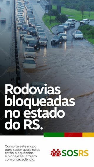 Rio grande do sul sos rodovias bloqueadas rs story
