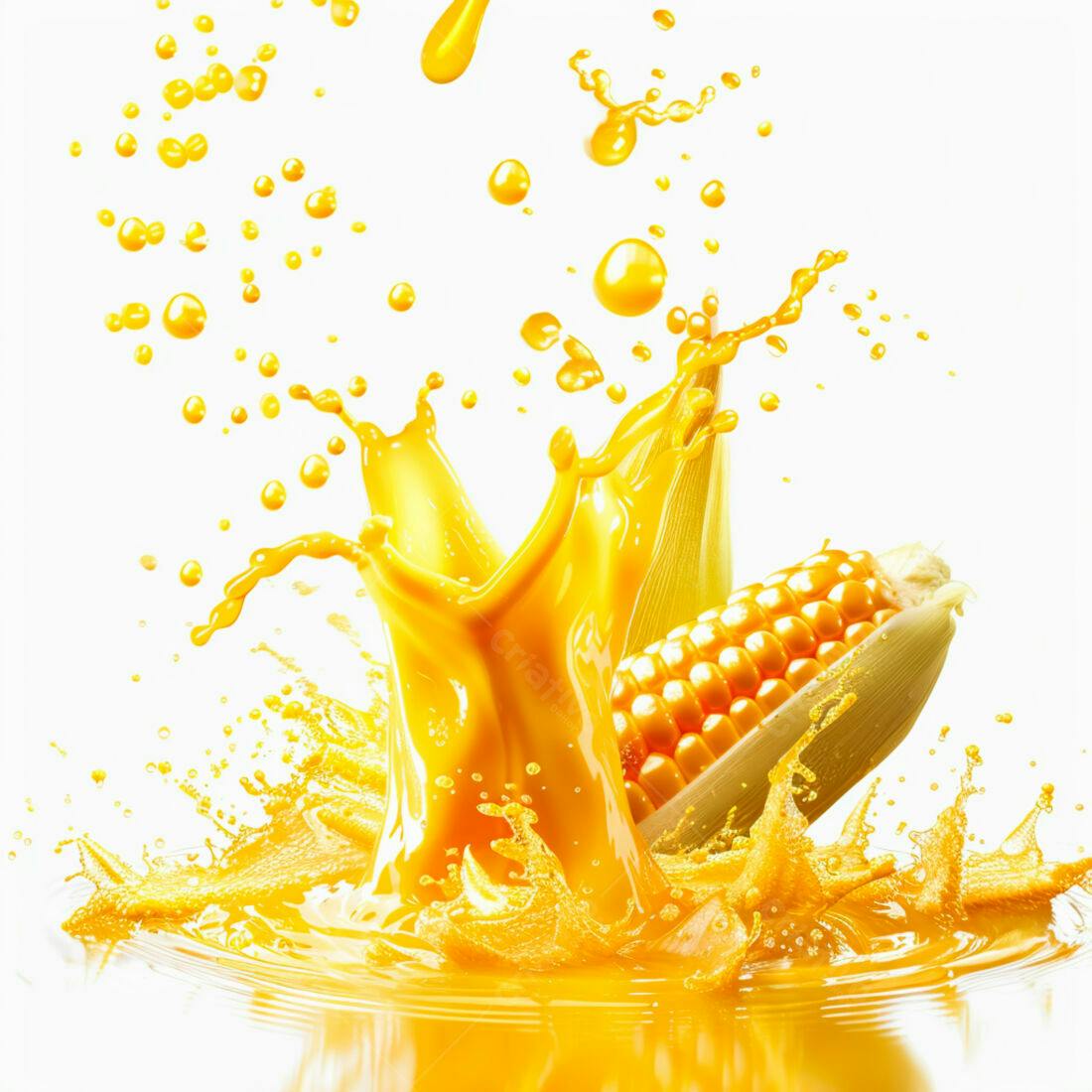 Suco de Milho com Esplendor Amarelo