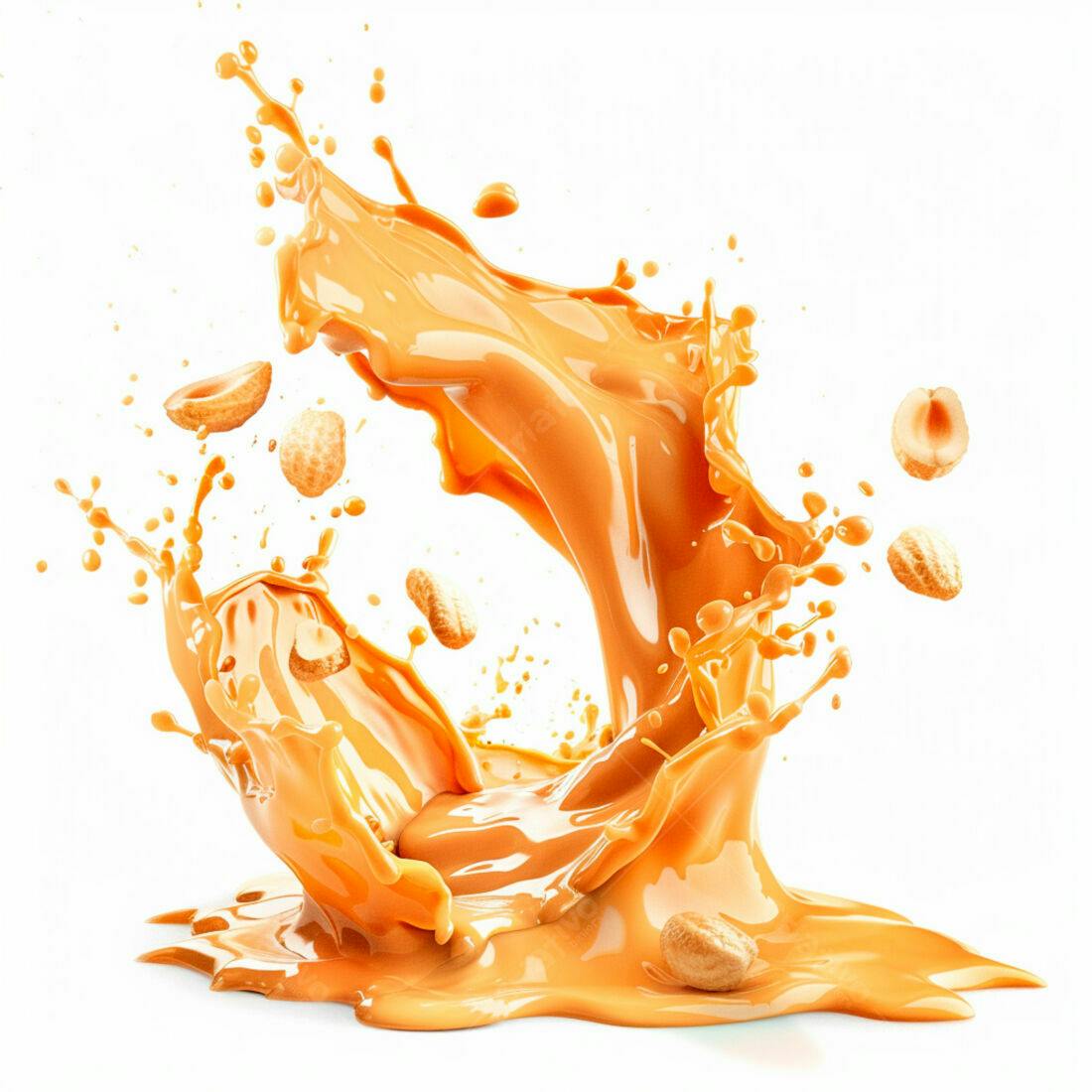 Salpicão de Creme de Amendoim com Amendoins