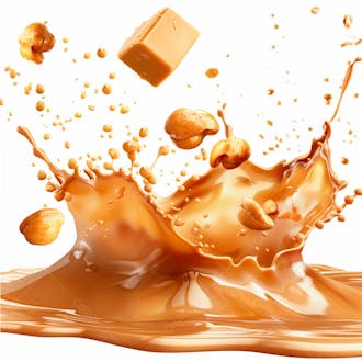 Splash de caramelo com amendoim 16