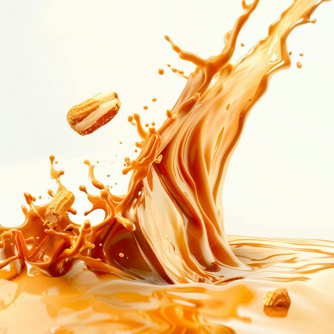Doce de leite cremoso com biscoitos