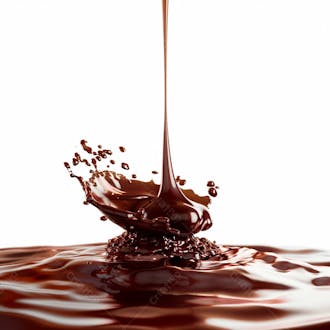 Imagem de barra de chocolate derretendo 15