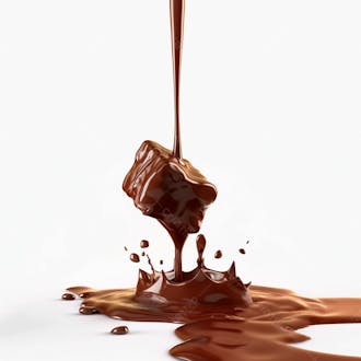 Imagem de barra de chocolate derretendo 31