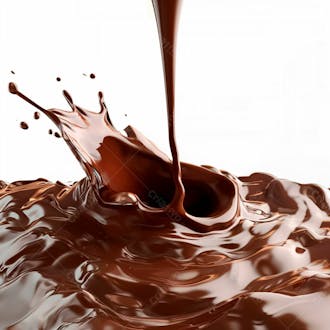 Imagem de barra de chocolate derretendo 49