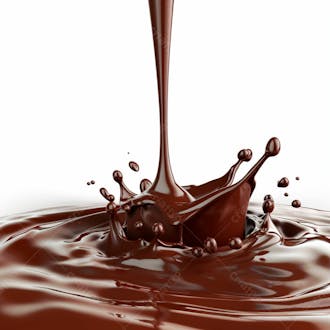 Imagem de barra de chocolate derretendo 72