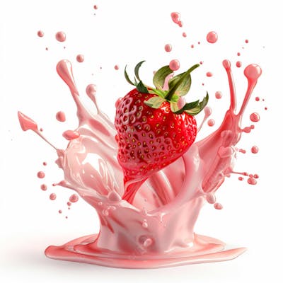 Splash De Bebida Sabor Morango 6