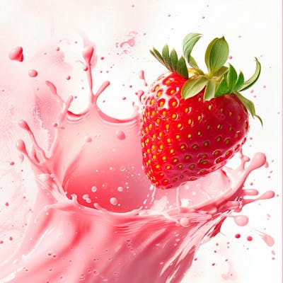 Splash De Bebida Sabor Morango 101