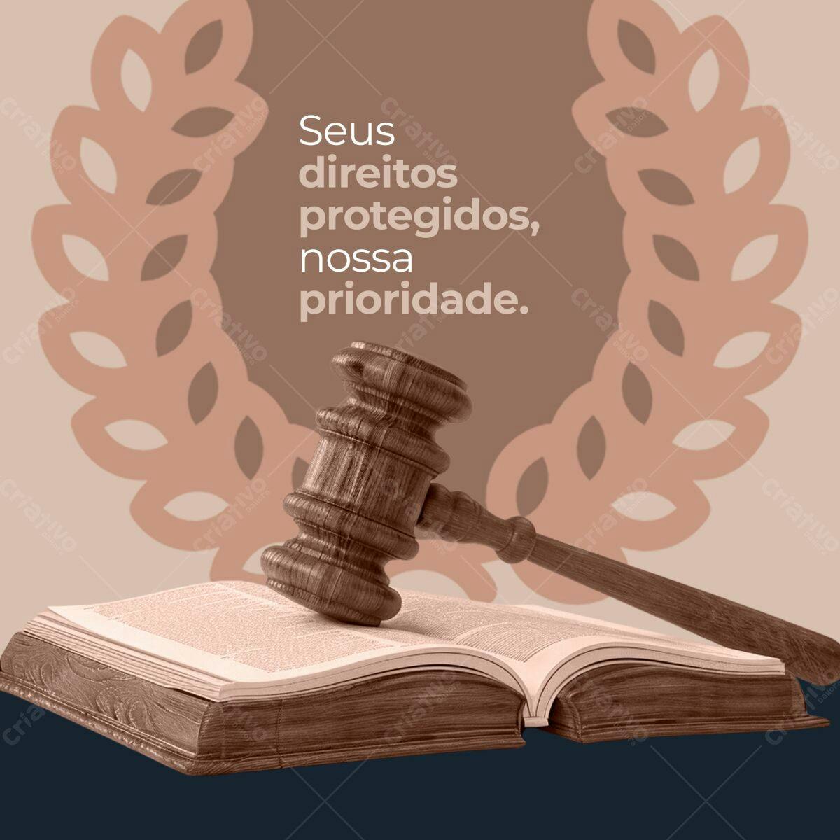 Post para Advocacia PSD Editável