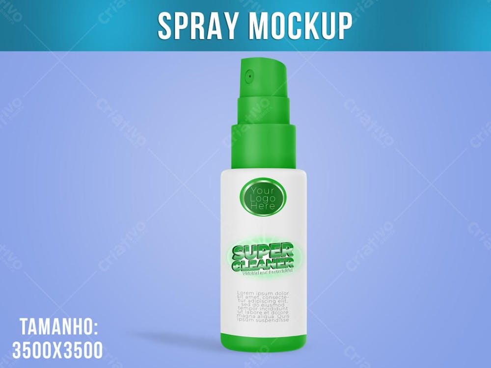 Spray embalagem remédio própolis Mockup 