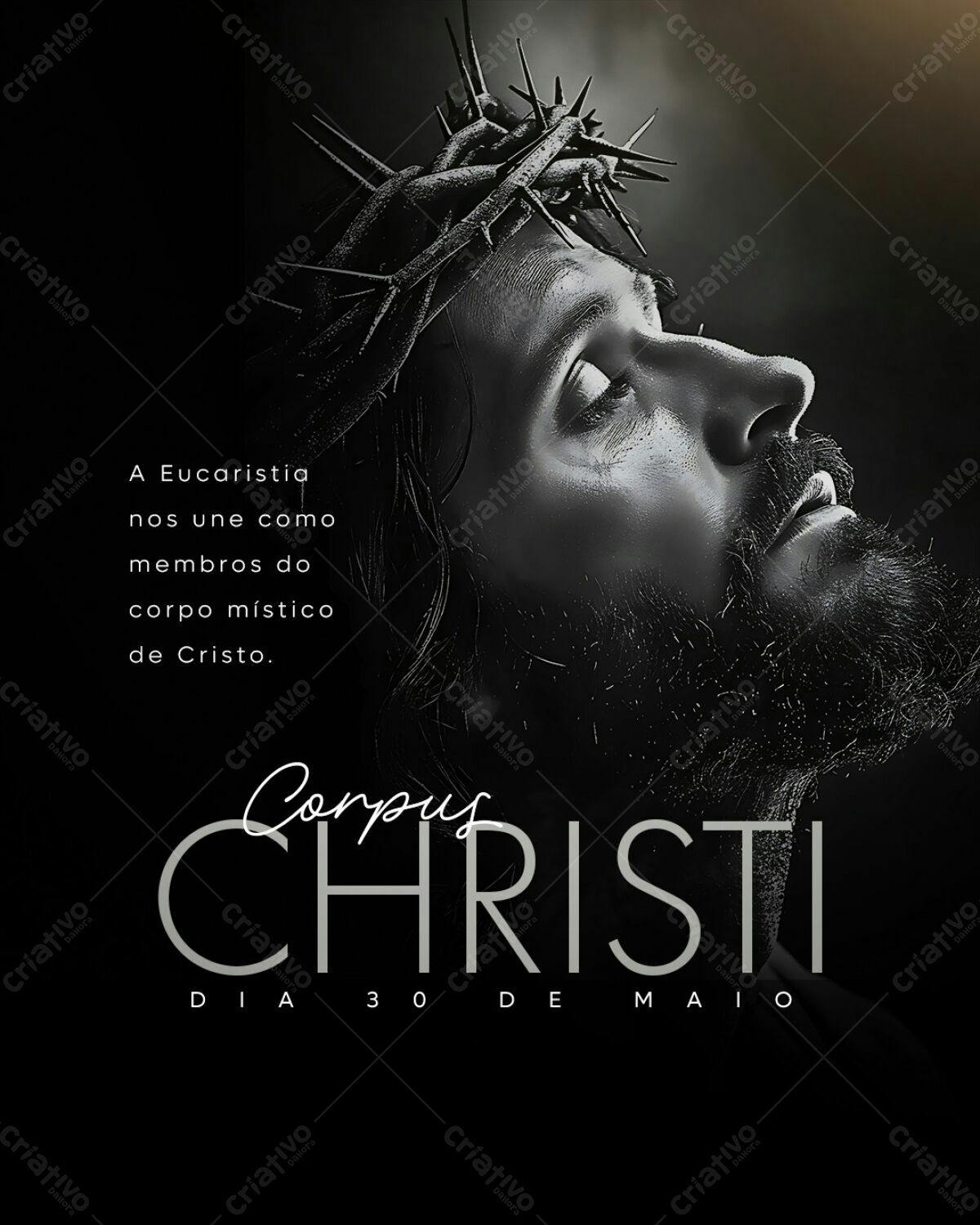 Flyer Corpus Christi PSD Editável