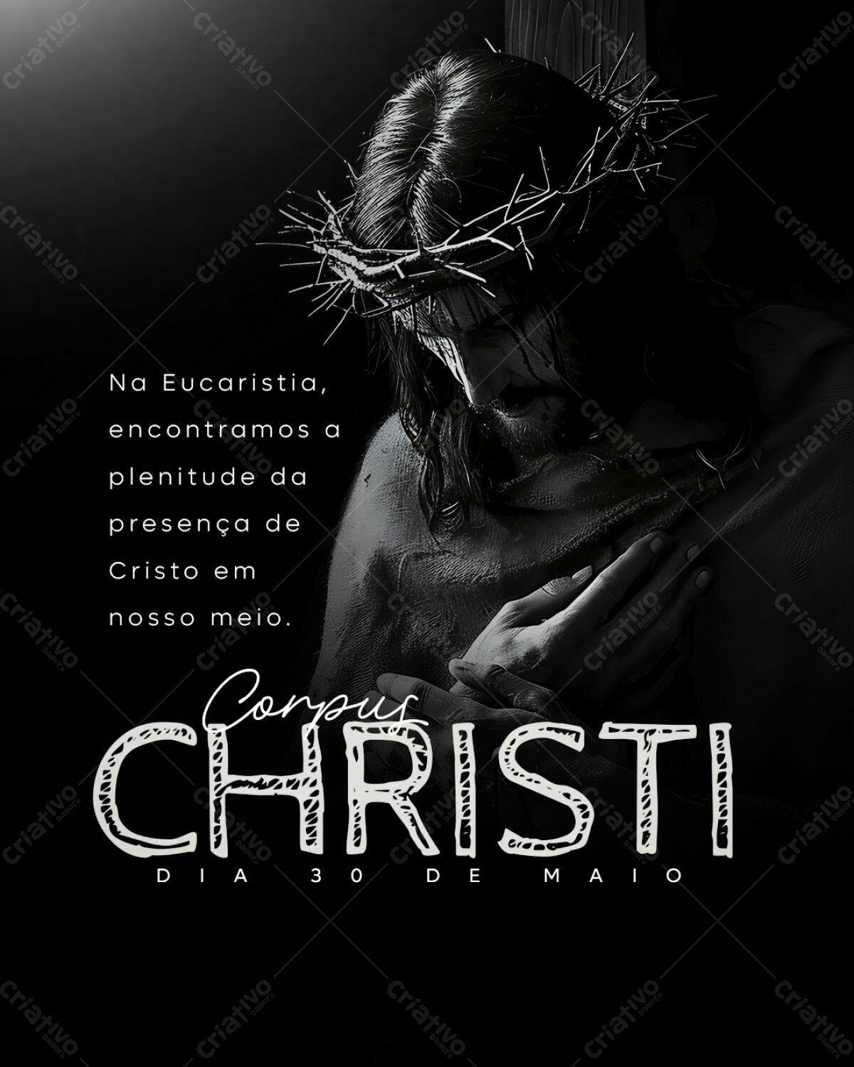 Flyer Corpus Christi PSD Editável