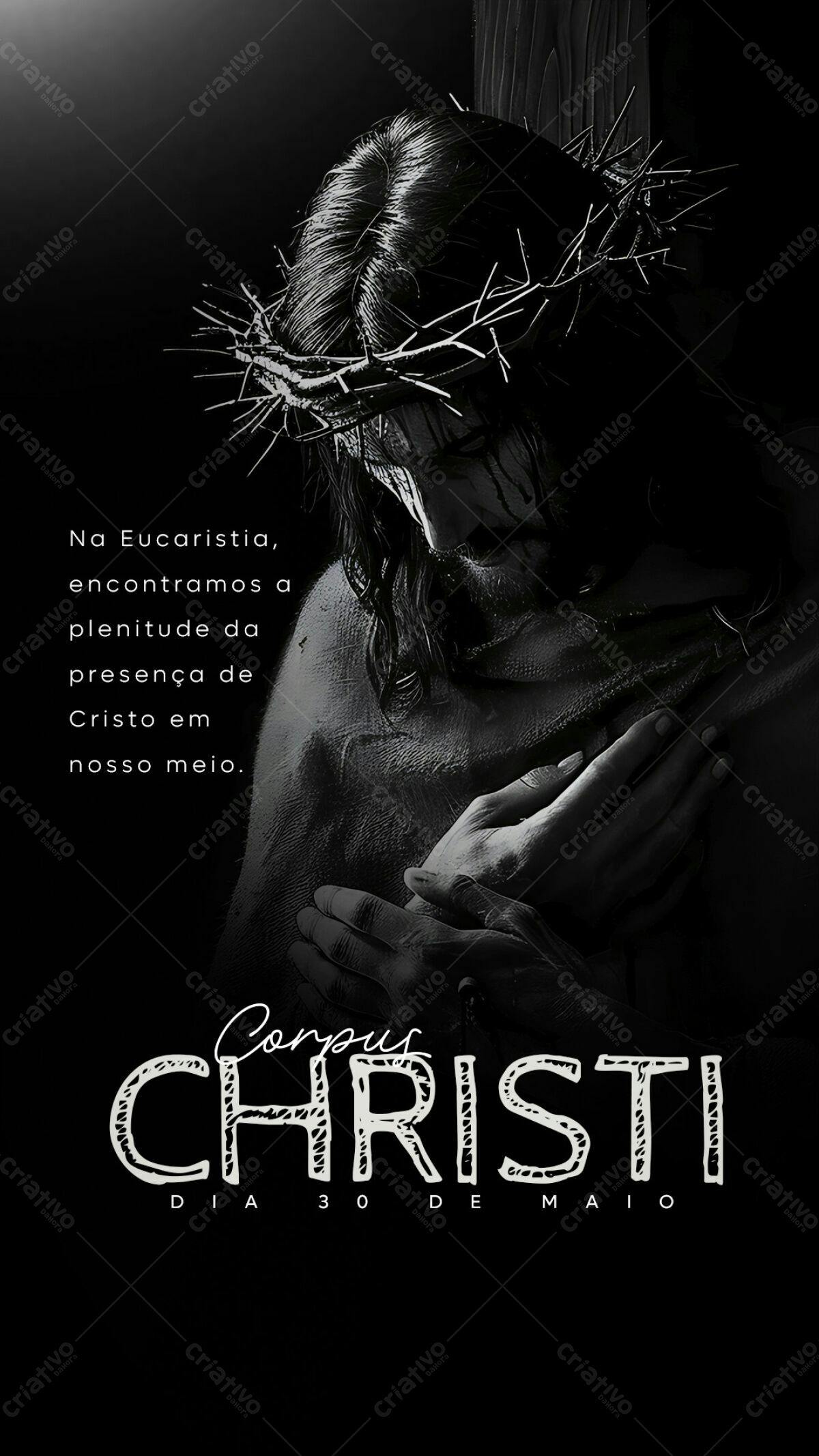 Flyer Corpus Christi PSD Editável