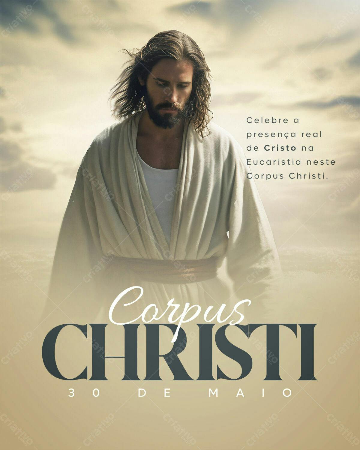Flyer Corpus Christi PSD Editável