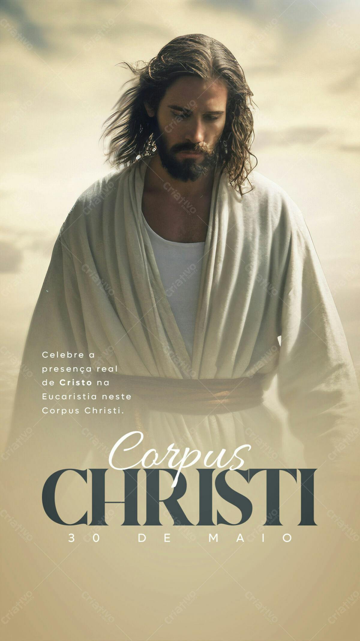 Flyer Corpus Christi PSD Editável