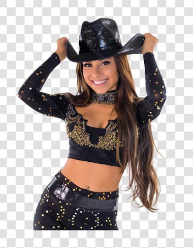 Mulher, cantora sertaneja, dançarina, cowgirl