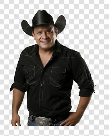 Homem, cantor sertanejo, cowboy