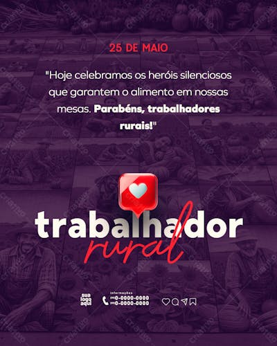 25 De Maio Dia Do Trabalhador Rural Feed