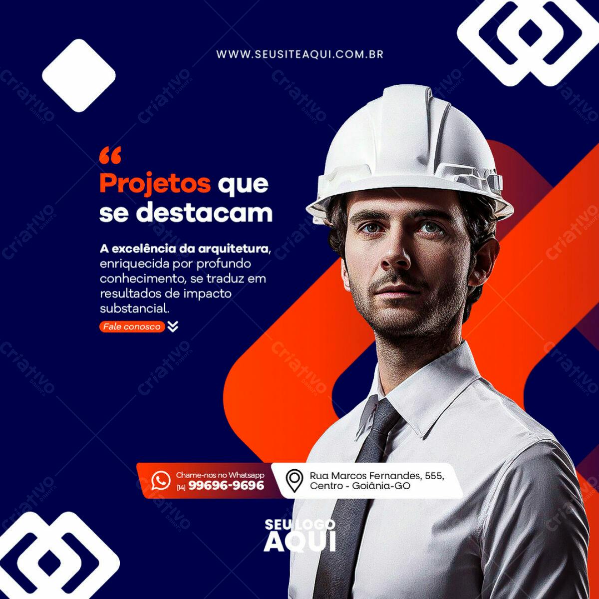 Post para Arquitetura PSD Editável