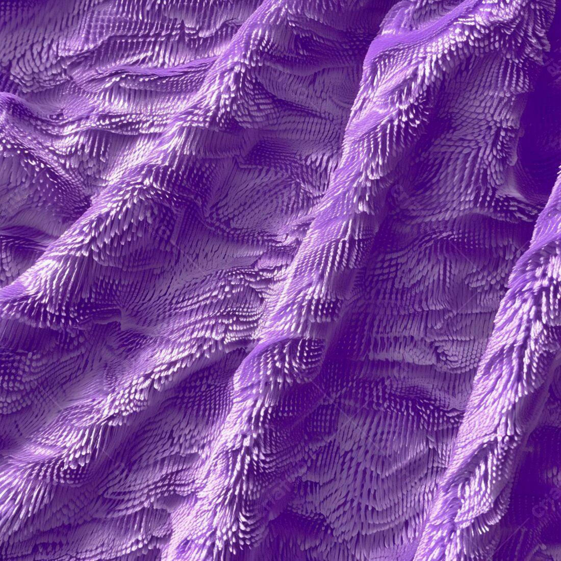 Tecido Felpudo Roxo Textura Macia