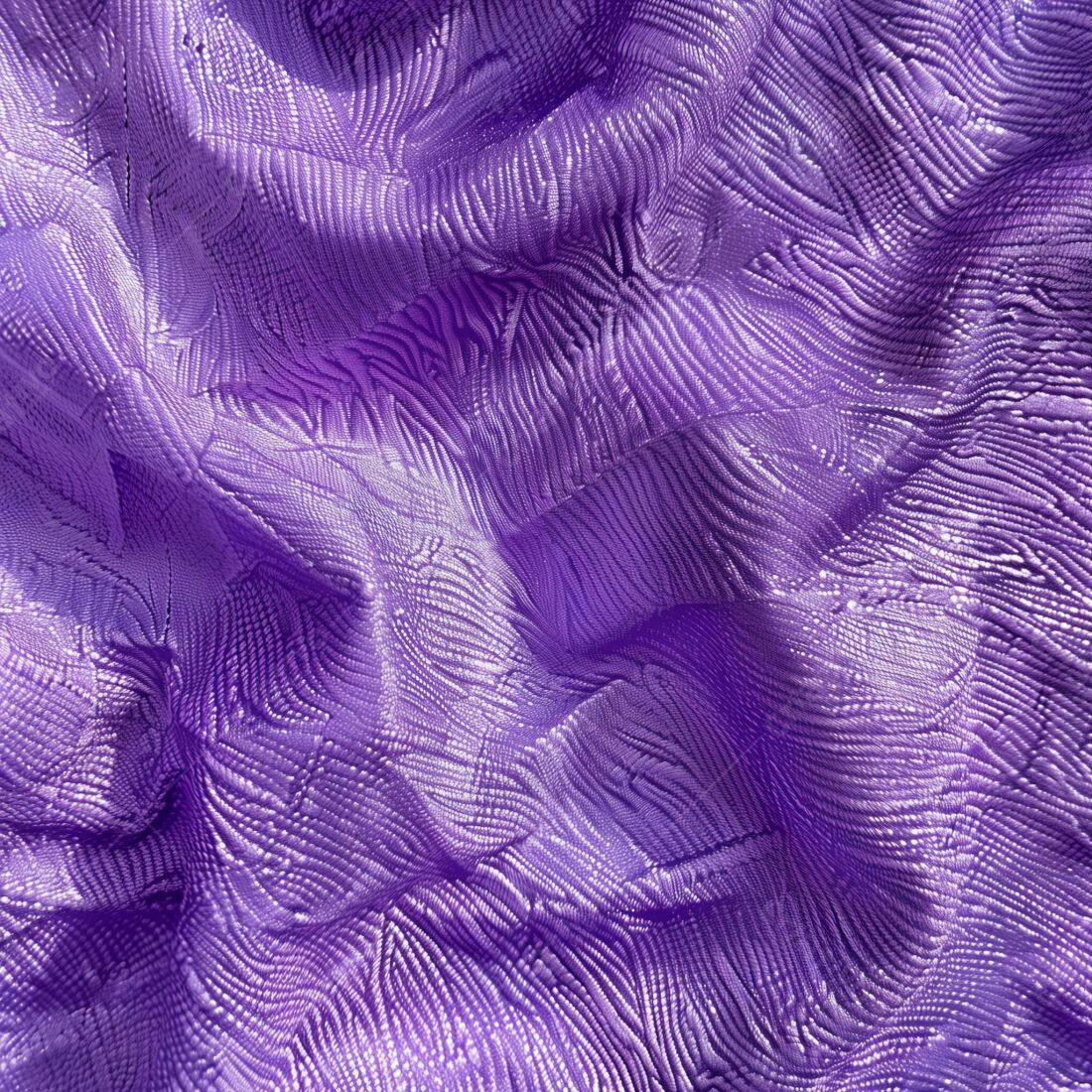 Tecido Roxo Texturizado Detalhe