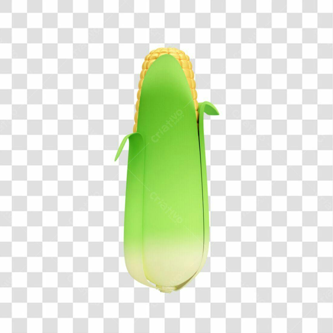 Icone Milho Verde PNG com fundo transparente