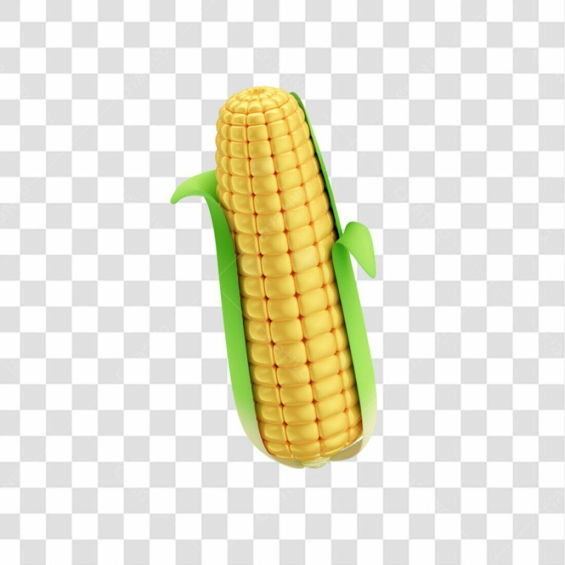Icone Milho Amarelo PNG com fundo transparente