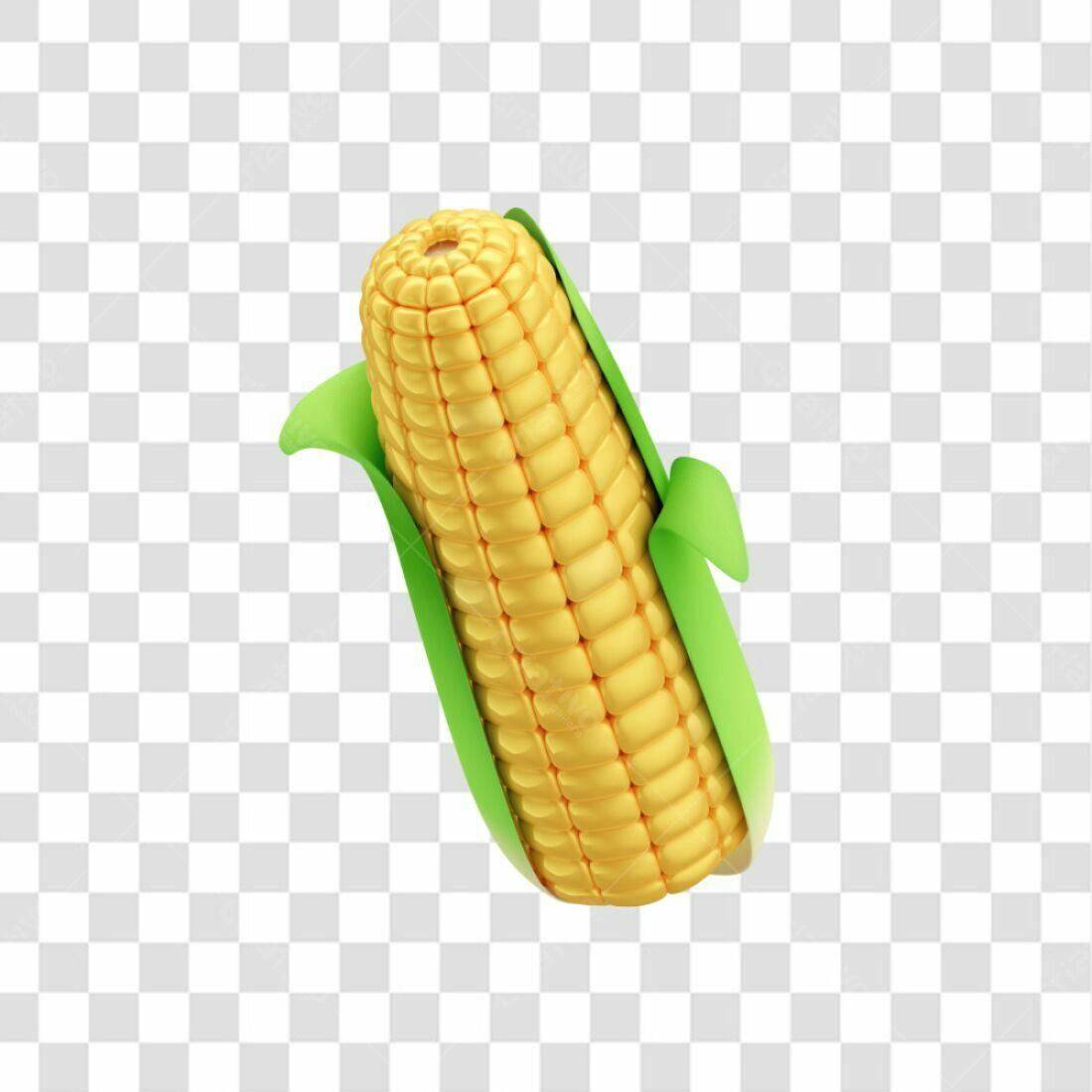 Icone Milho Amarelo PNG com fundo transparente