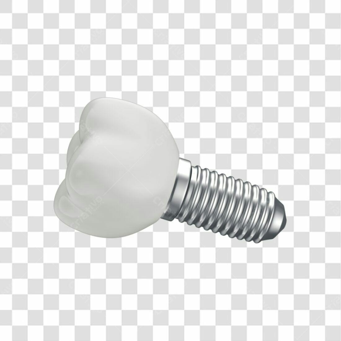 Icone Dente Implante PNG com fundo transparente