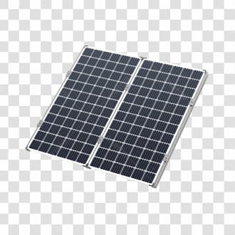 Asset 3d energia solar placa solar grafite fotovotaica isolada com fundo transparente 4 copiar