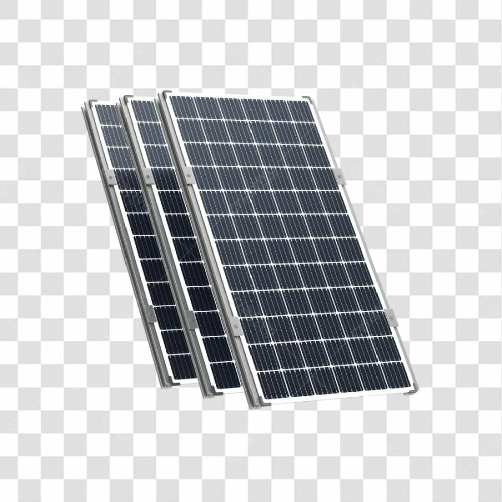 Asset 3D Energia Solar Placa Solar Grafite Fotovotaica Isolada Com Fundo Transparente 5 Copiar