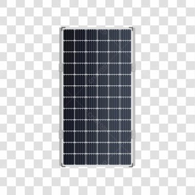 Asset 3d energia solar placa solar grafite fotovotaica isolada com fundo transparente 8 copiar